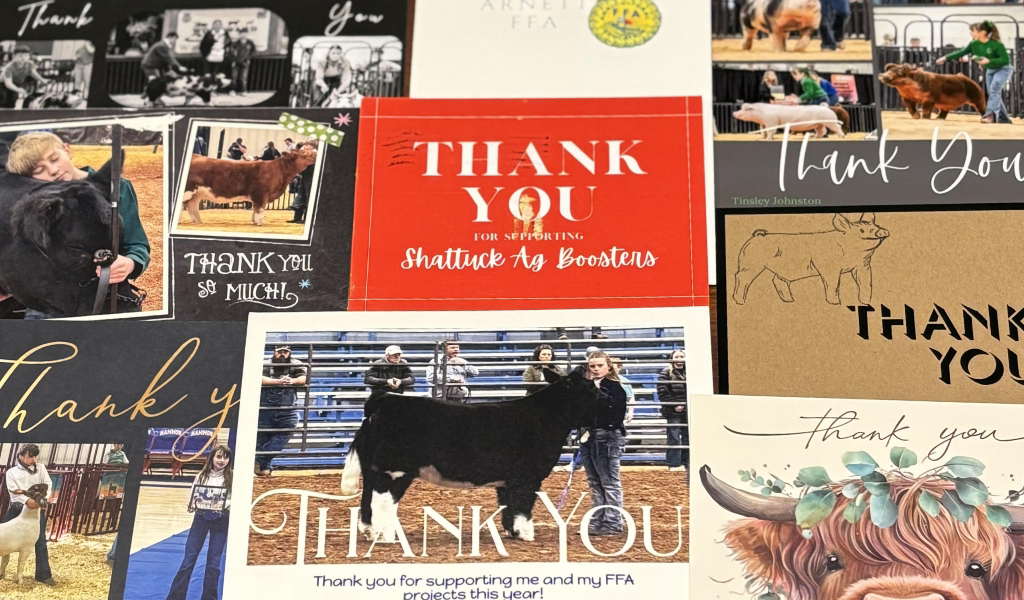 Thank you letters to Upland Exploration